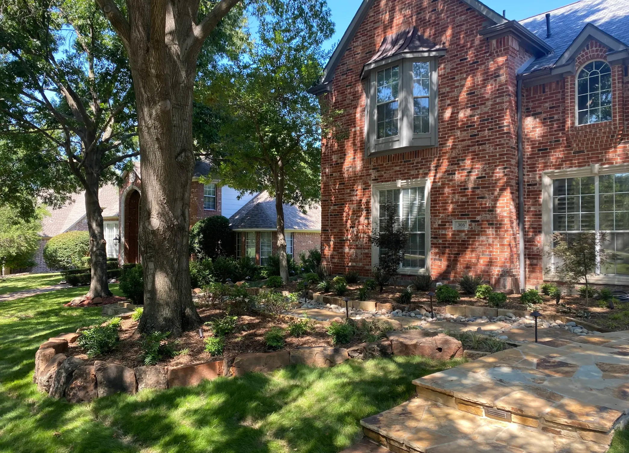 Southern Pro-Vision landscaping project
